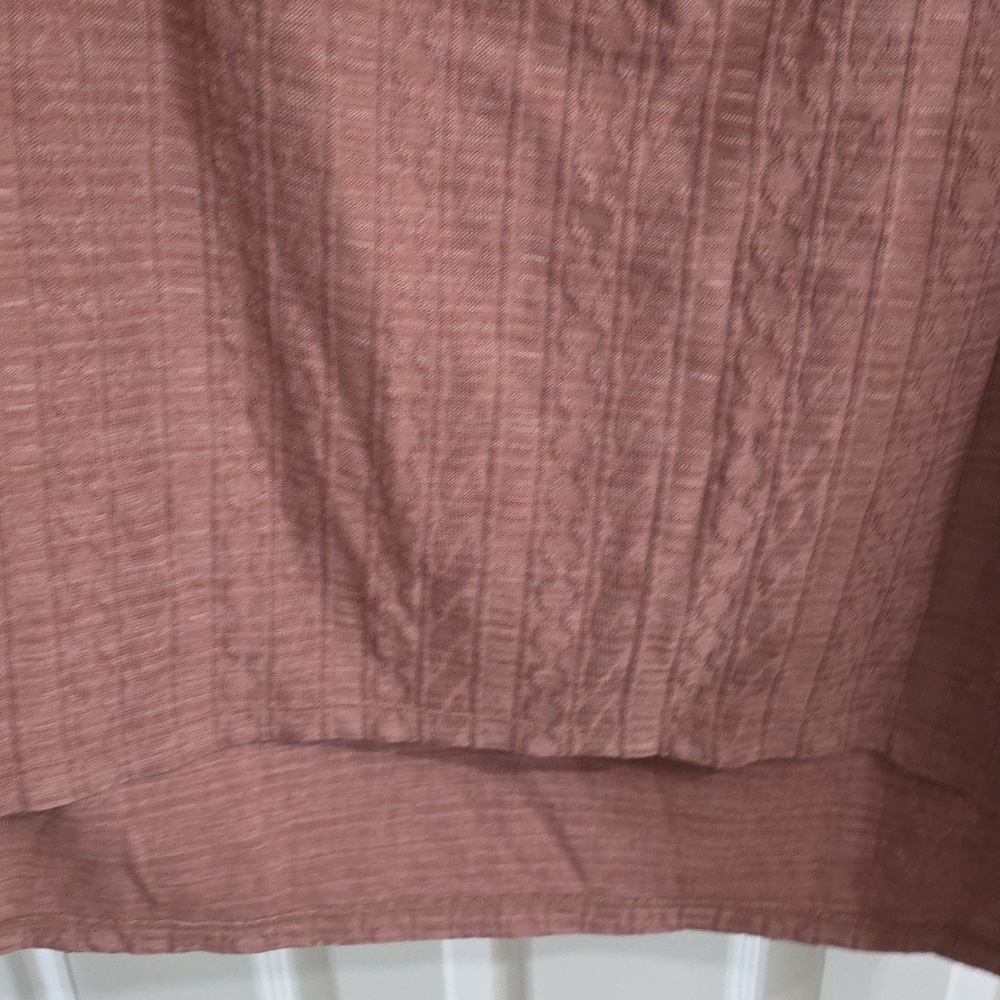NWT Anthropologie Off Shoulder Cowl Neck High Low Dusty Rose Mauve Size Large - Picture 8 of 9